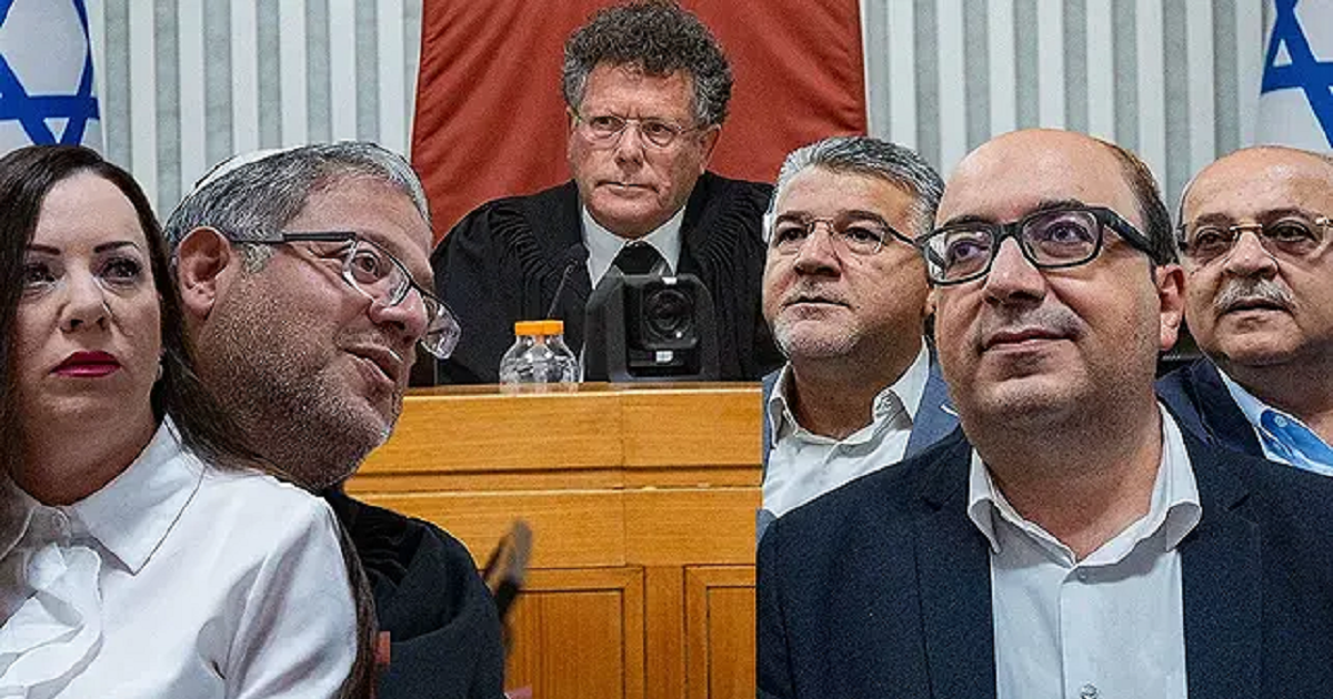 "العليا" الاسرائيلية تقترح على أبو شحادة سحب ترشّحه أو الشطب .. وبن غفير يشتبك مع الجماهير